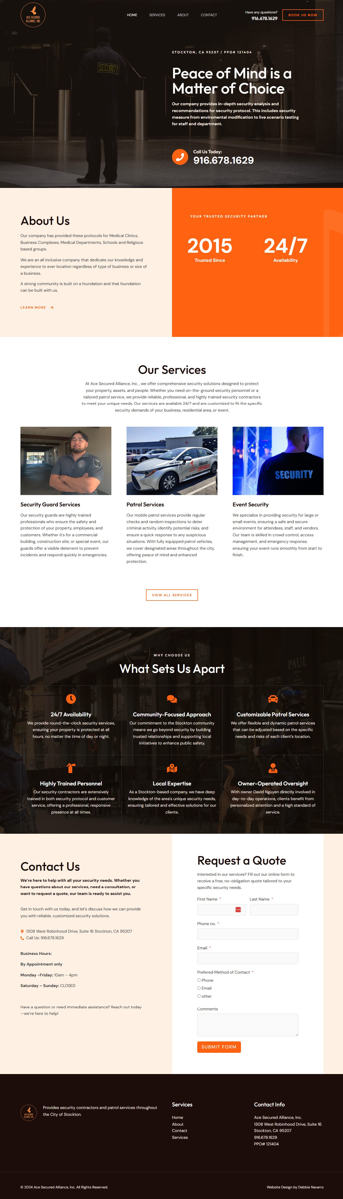 Debbie Navarro Portfolio - Ace Secured Alliance Inc