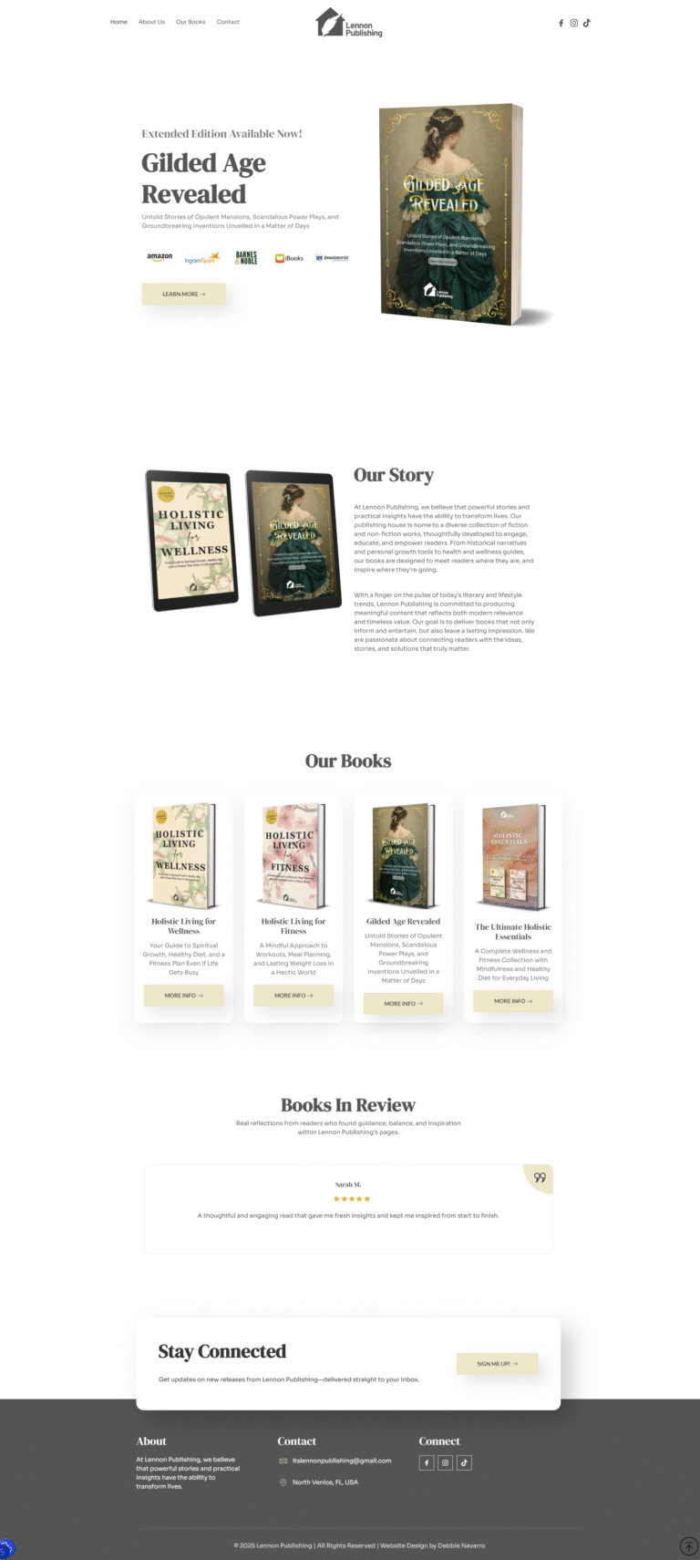 Debbie Navarro Portfolio - Lennon Publishing