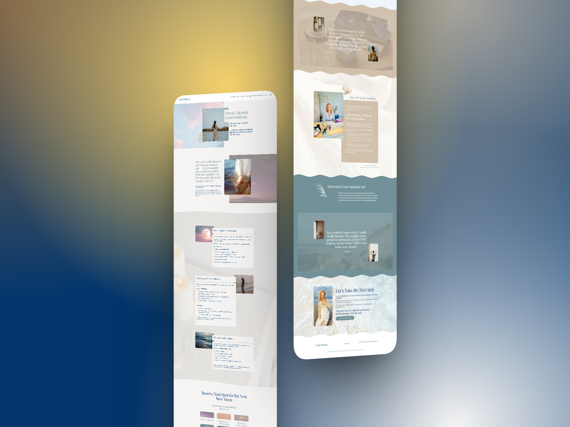 Holistic Life Coaching & Therapy Website Design