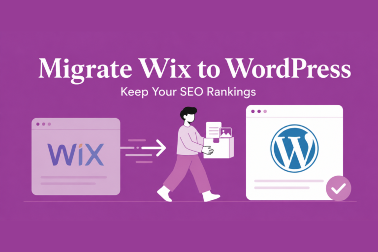 How to Migrate from Wix to WordPress Without Losing SEO Rankings